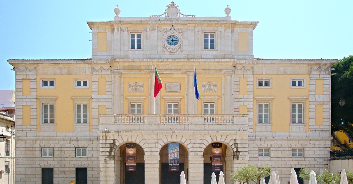 The São Carlos National Theatre in Lisbon