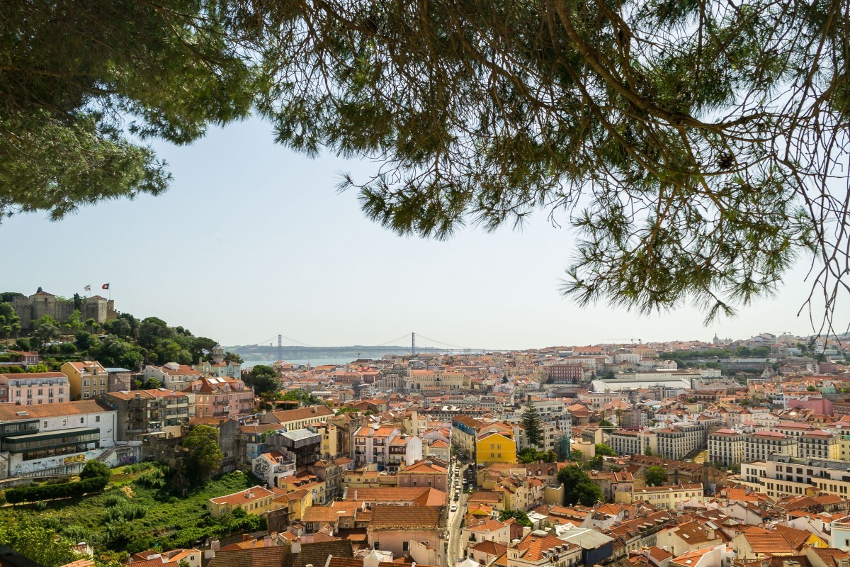 Construção de prédio ameaça “vistas” do Miradouro da Sª do Monte sobre Lisboa e rio Tejo