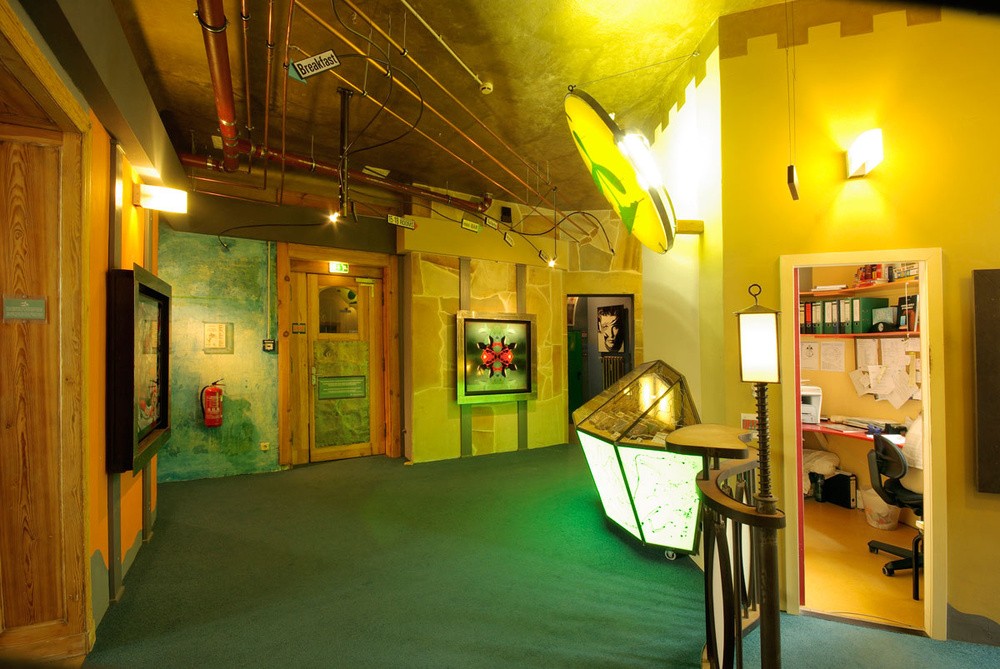 A receção do hotel