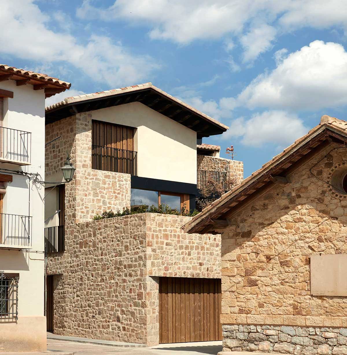 Fachada A casa localiza-se em Teruel