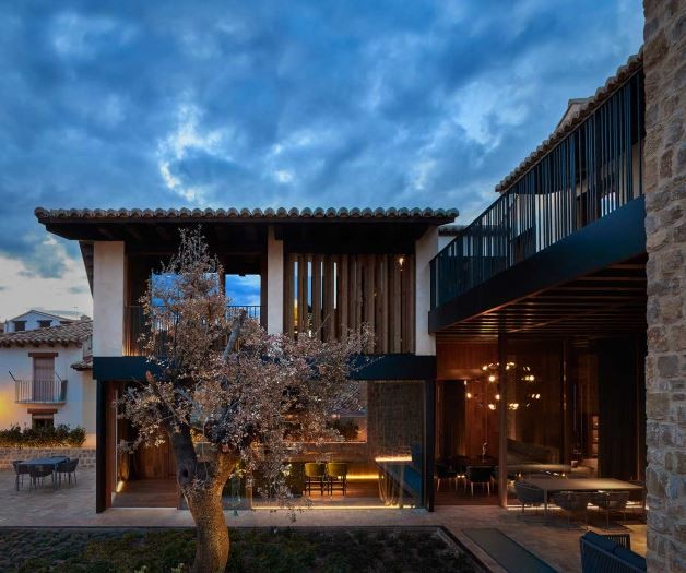 Uma casa moderna e sofisticada Fica em Espanha