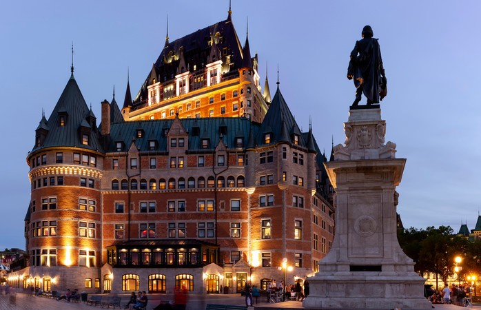 The Fairmont Le Château Frontenac – Québec, Canadá