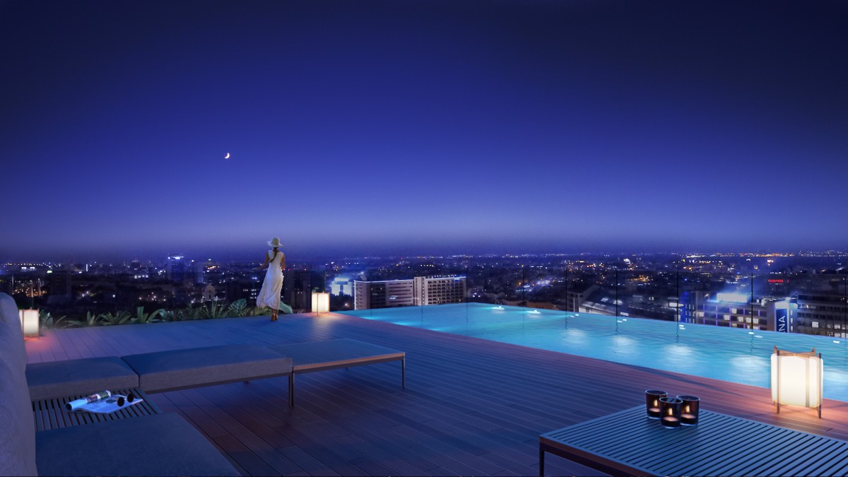 Amoreiras terá uma torre com 34 apartamentos e a penthouse de quatro milhões já tem dono...