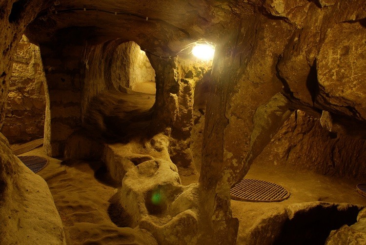 O interior da cidade