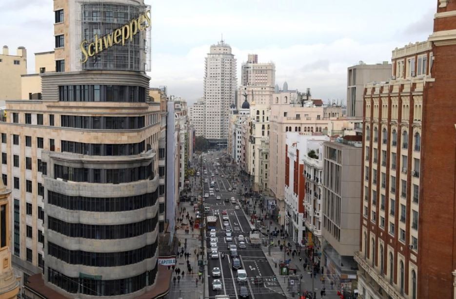 A Gran Vía está mais amiga do ambiente e das pessoas A Gran Vía está mais amiga do ambiente e das pessoas