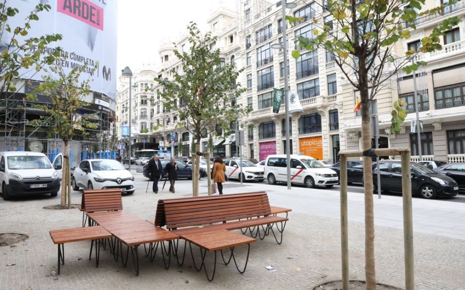 Uma Gran Vía mais verde... Uma Gran Vía mais verde