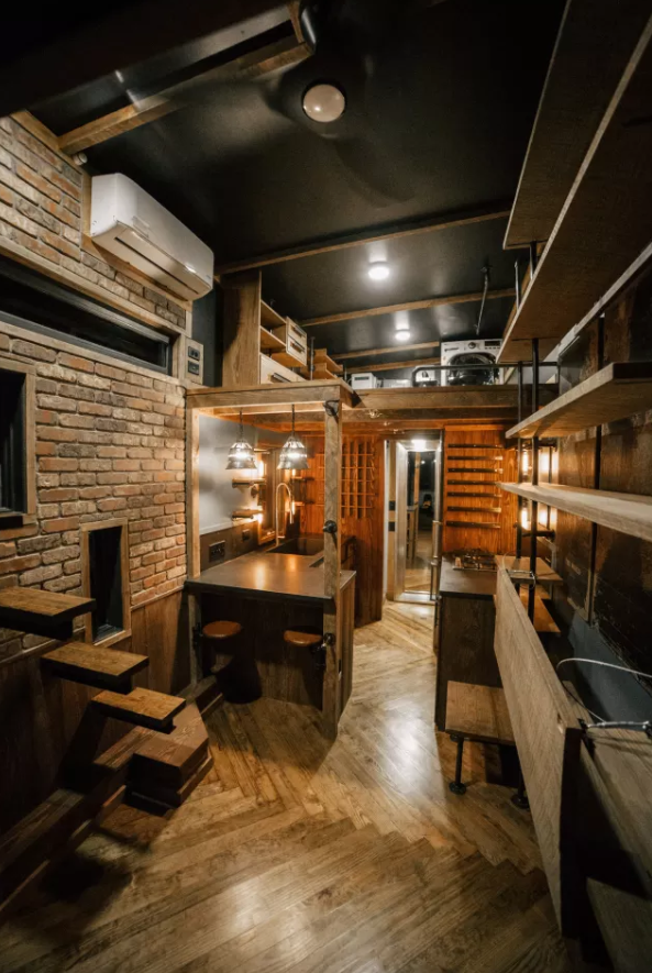 The Rook, Wind River Tiny Homes (interior) The Rook, Wind River Tiny Homes