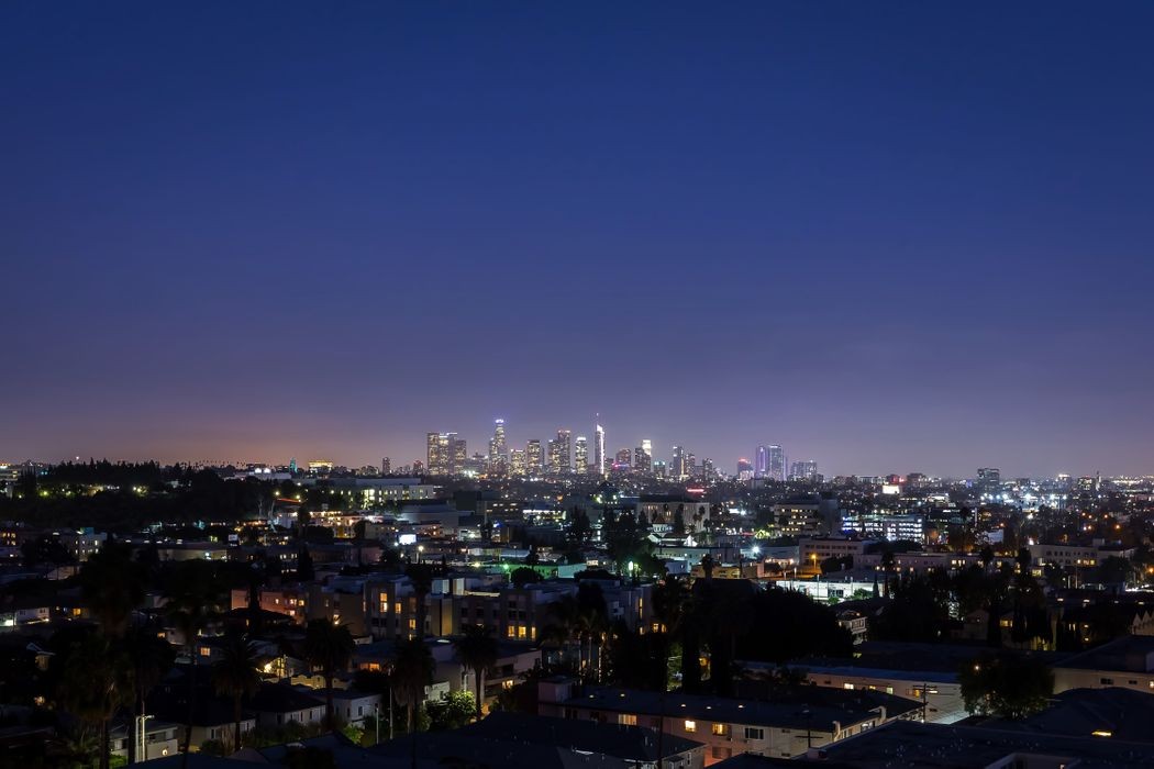 A vista sobre a cidade
