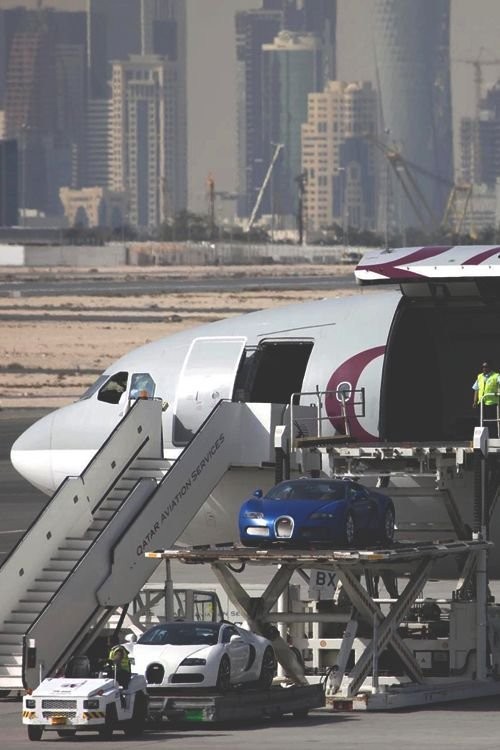 Alguns aviões árabes têm garagem