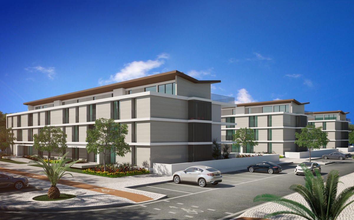 Está a ser construído em Aveiro um empreendimento com 164 apartamentos... junto ao mar 