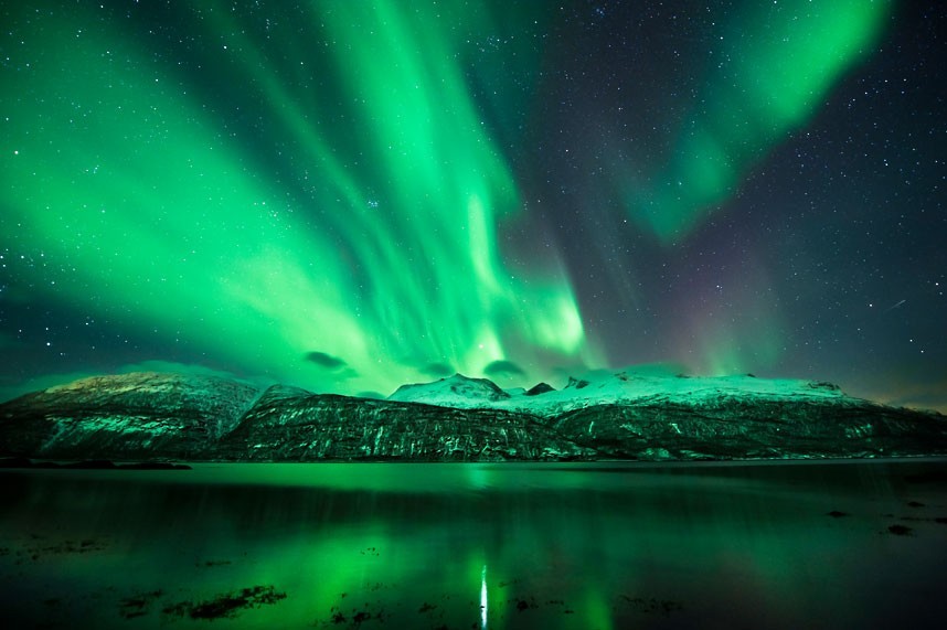 Para desfrutar das auroras boreais Para desfrutar das auroras boreais