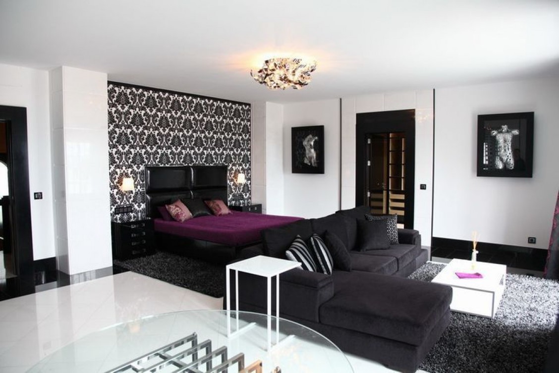 The house has an unusual design