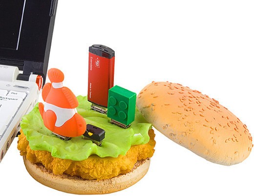 USB-hambúrguer