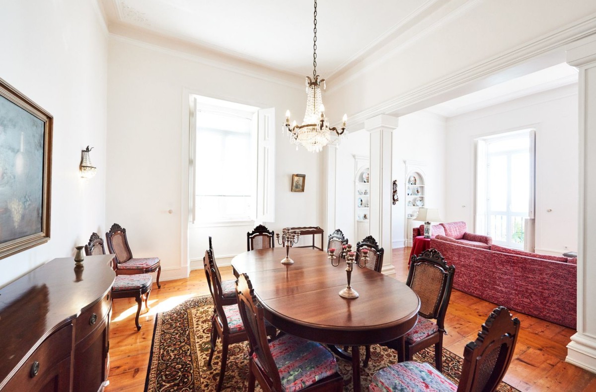 One of the dining rooms