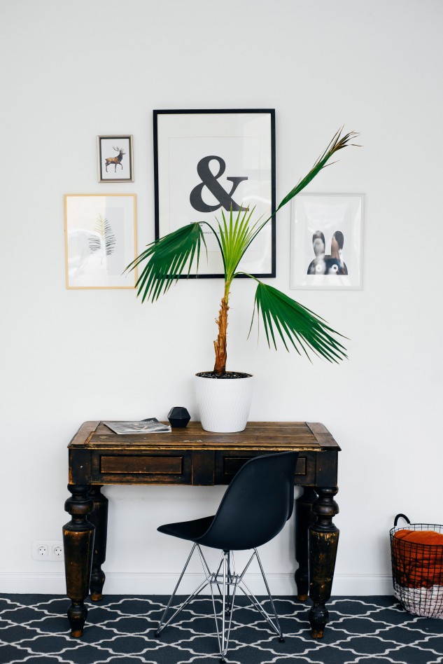 Ici, le mur blanc fait ressortir le reste / Alexandra Gorn/Unsplash
