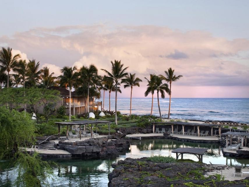 Um cenário paradisíaco