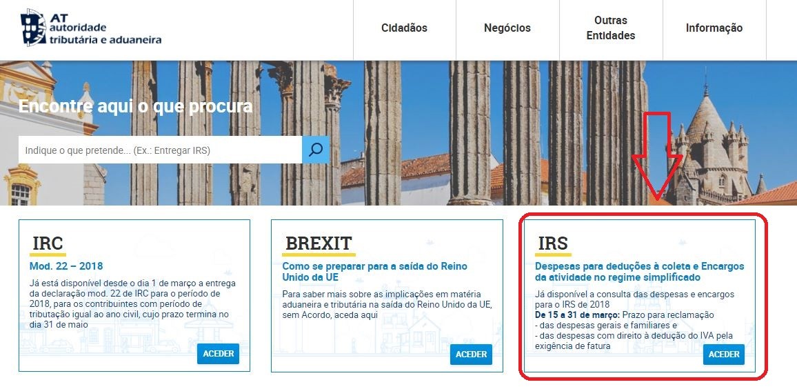 IRS: prazo para reclamar despesas do e-fatura termina a 31 de março