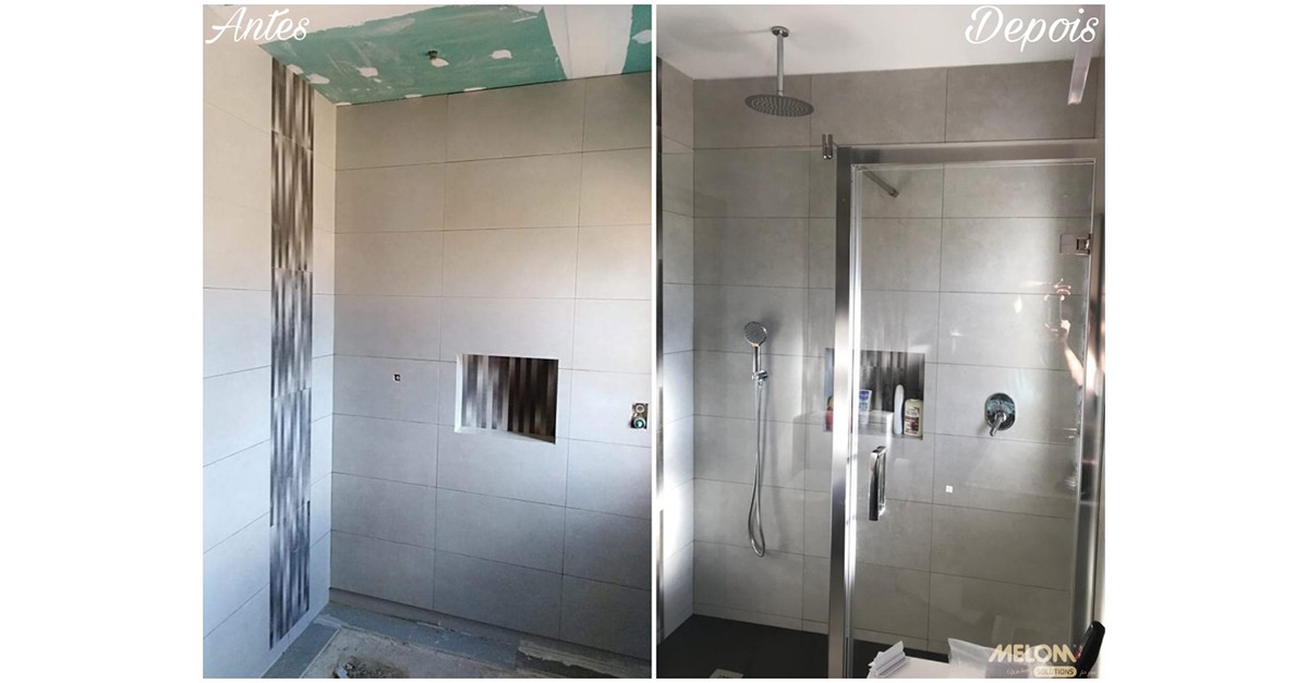 Antes e depois