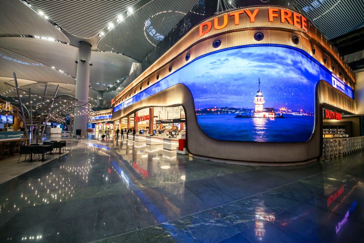 55.000 m2 de lojas duty free