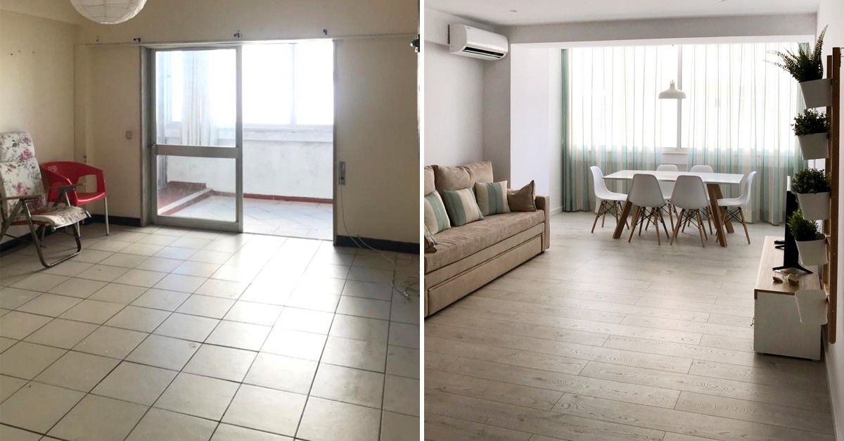 Antes e depois