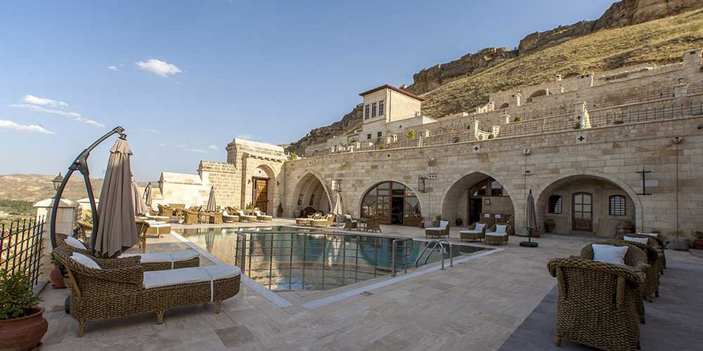 Uma piscina exterior incrível