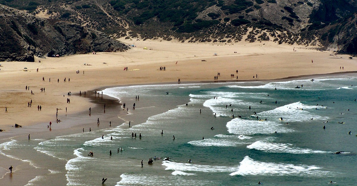 Discover the famous Praia do Amado 