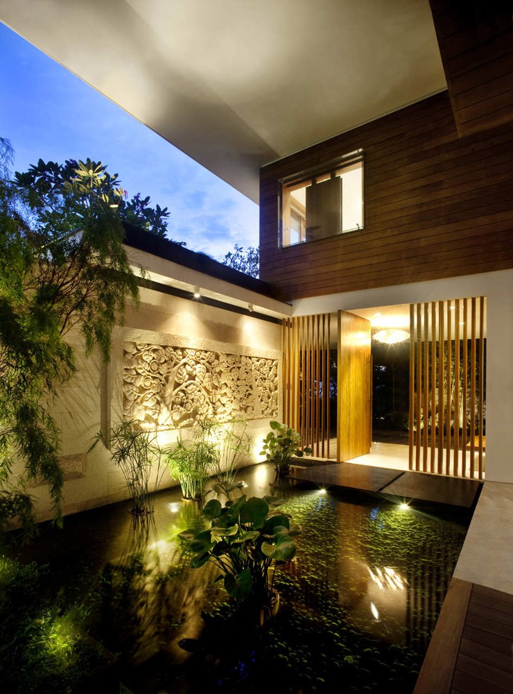 Um lago interior