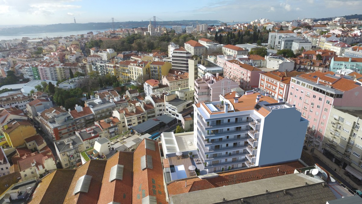 Apartamentos de luxo a nascer nos antigos escritórios do BES no Rato