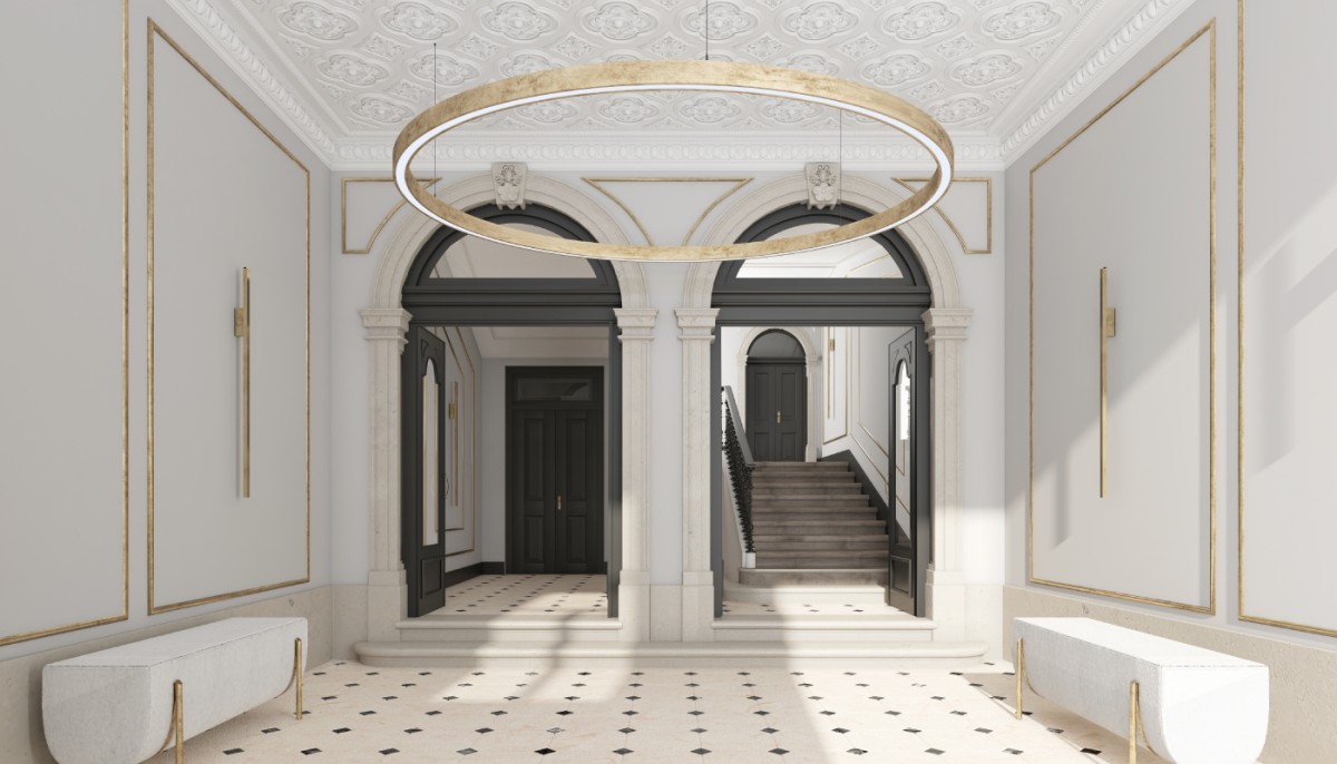 Antigo Palacete Falcarreira ganha nova vida para receber apartamentos de luxo