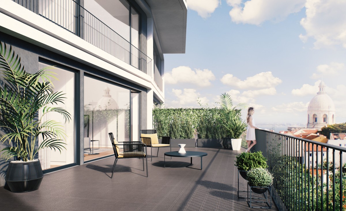 Vão nascer na Graça 35 apartamentos com vistas deslumbrantes sobre Lisboa