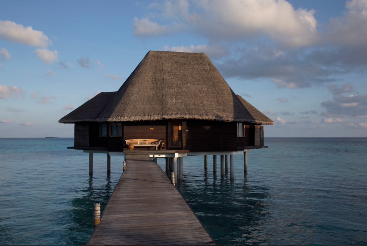 A cabana sobre a água