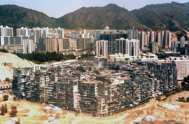 A cidade foi crescendo em altura
