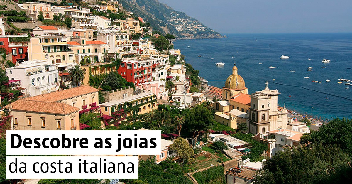 As mais belas cidades costeiras de Itália