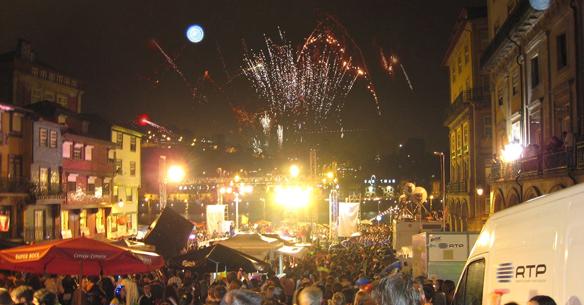 La festa di São João di Porto 2019