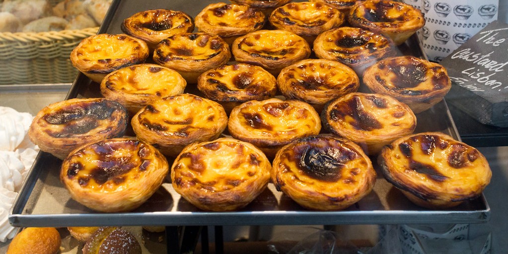 The very famous "Pastel de Belém" and "Pastel de Nata" 