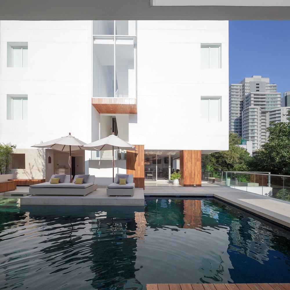 Outra vista da piscina