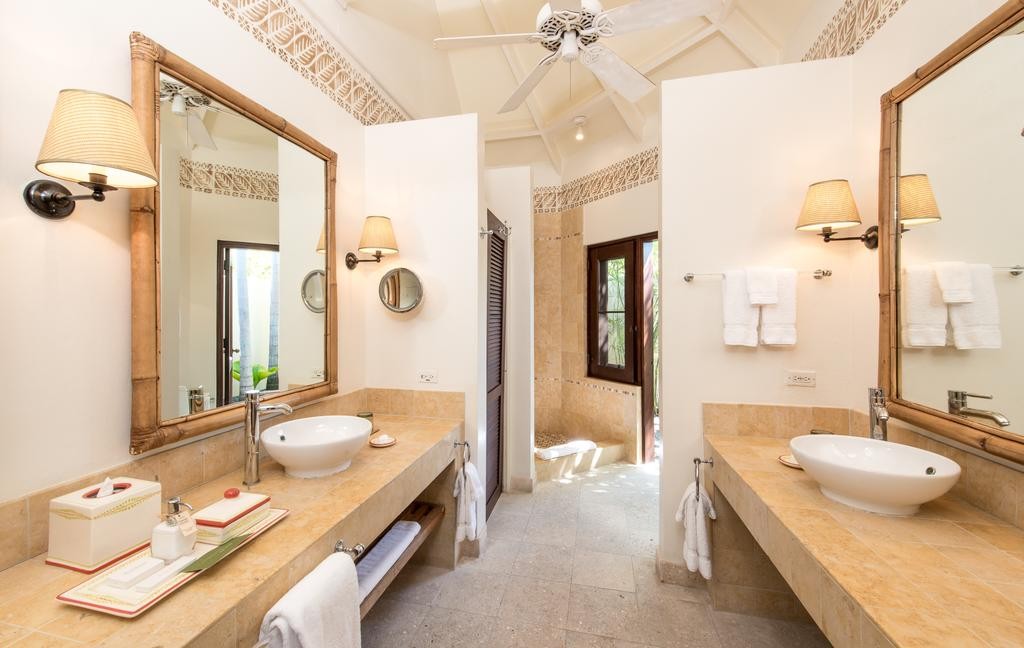 Uma casa de banho luxuosa