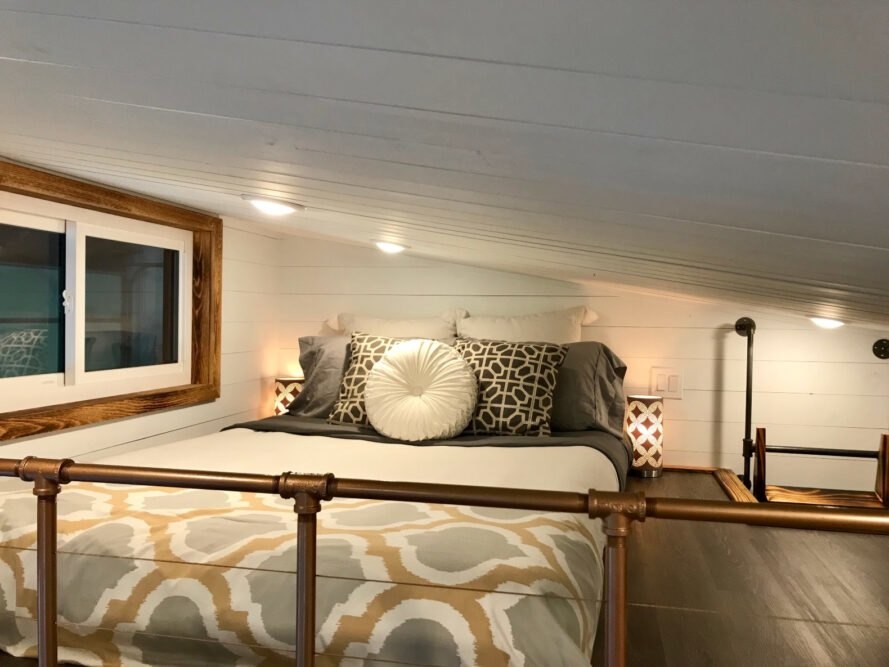 Um interior simplista