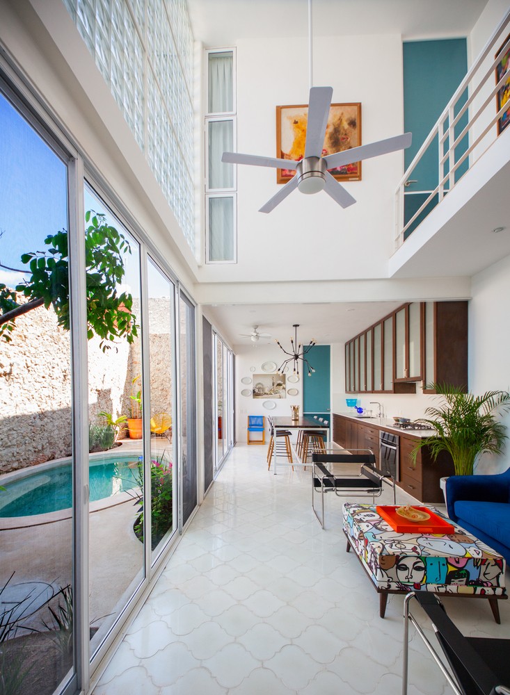 Existe uma área exterior