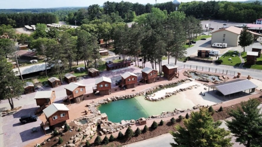 O aspeto geral do complexo