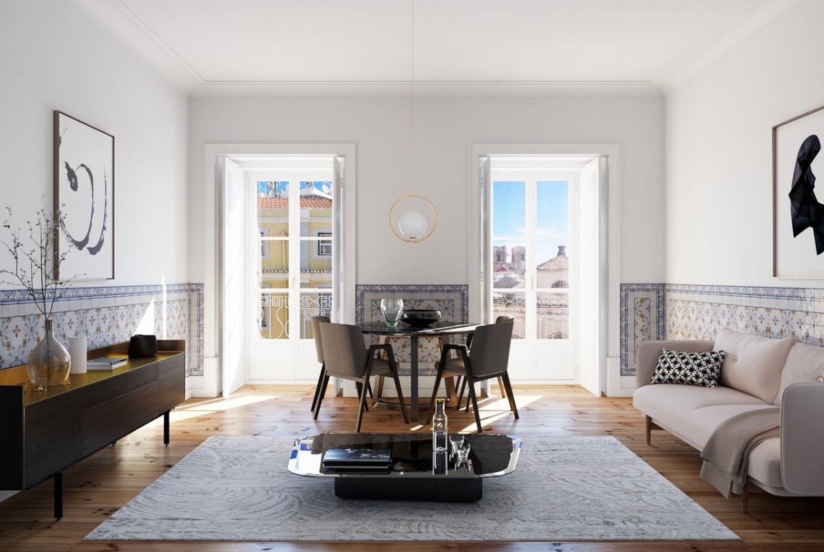 Edifício pombalino convertido em prédio de luxo na Baixa de Lisboa: mais 12 apartamentos no mercado