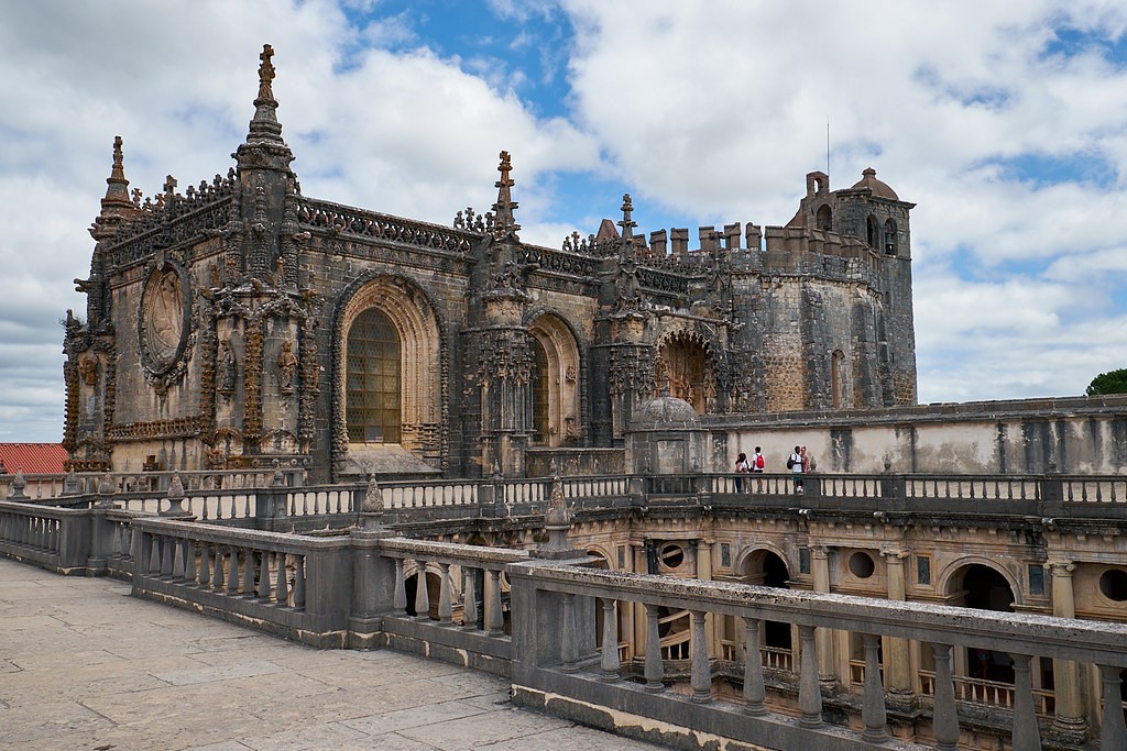 The stunning Convent of Christ, in Tomar