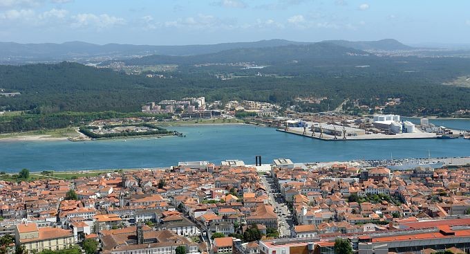 Panoramic views of Viana do Castelo / Wikimedia Commons