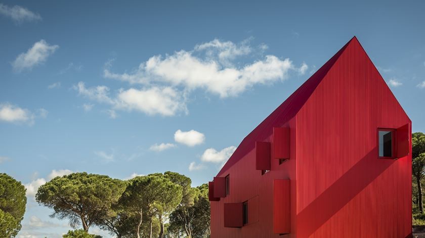 Um dos projetos vencedores na categoria Conceitos - Plus - Arquitetura + Cor
