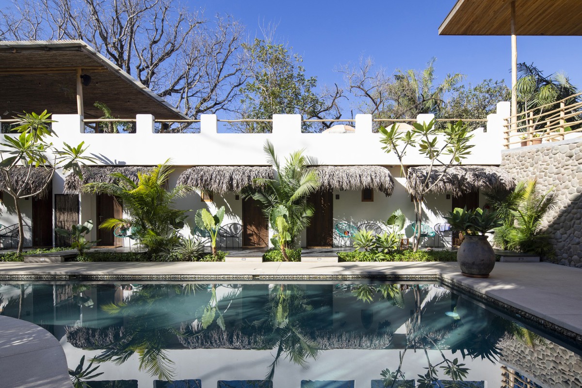 O alojamento é familiar, mas muito bonito