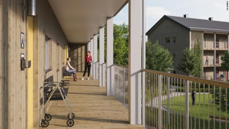Ikea desenha casas para pessoas com demência - há jardins terapêuticos e espaços para socializar