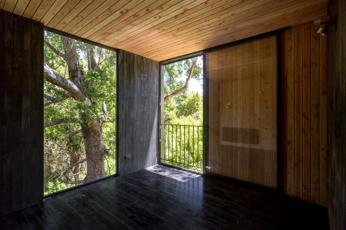 Mergulhada na natureza