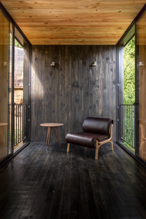 A madeira, elemento chave no interior