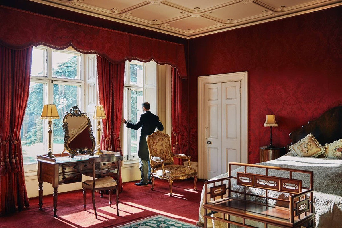 Os detalhes do interior 