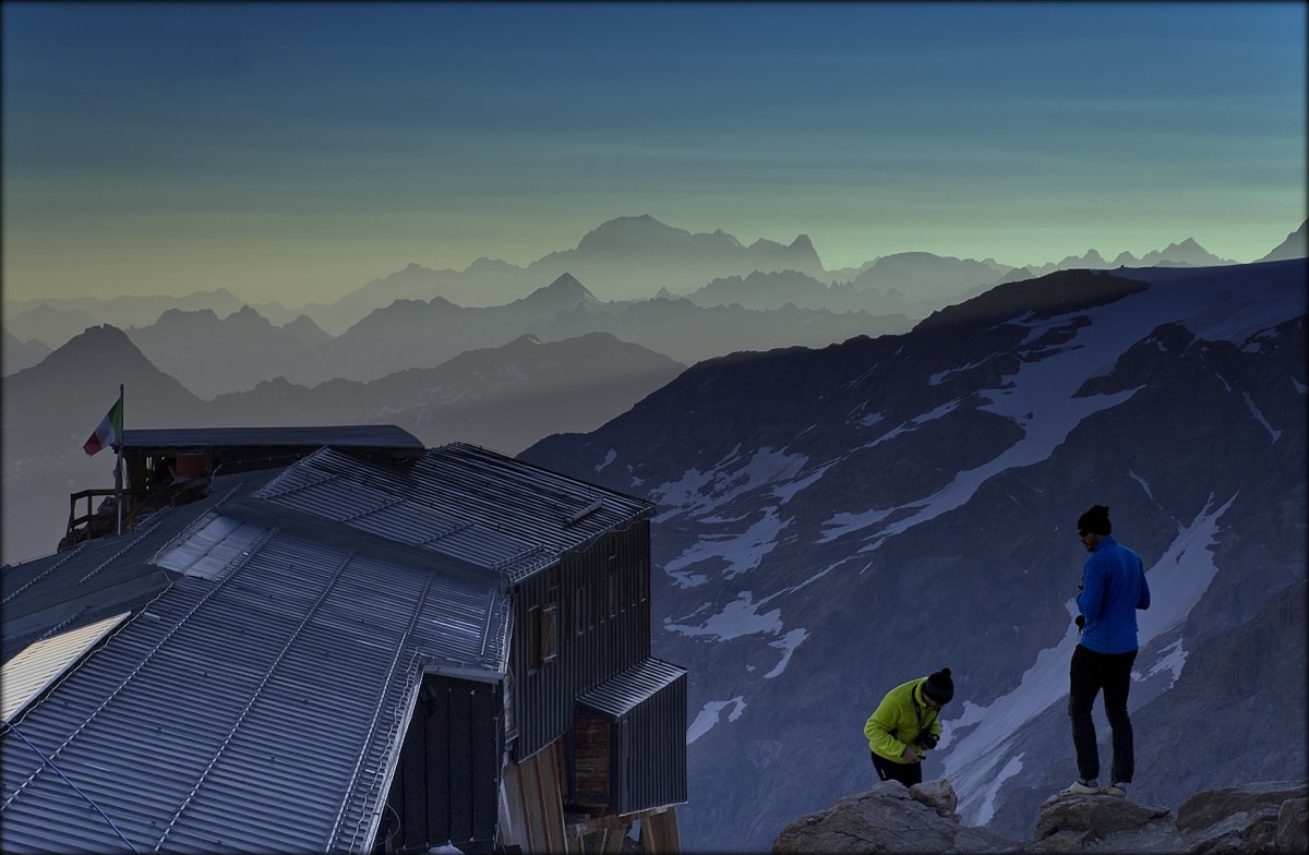 Com um paisagem incrível